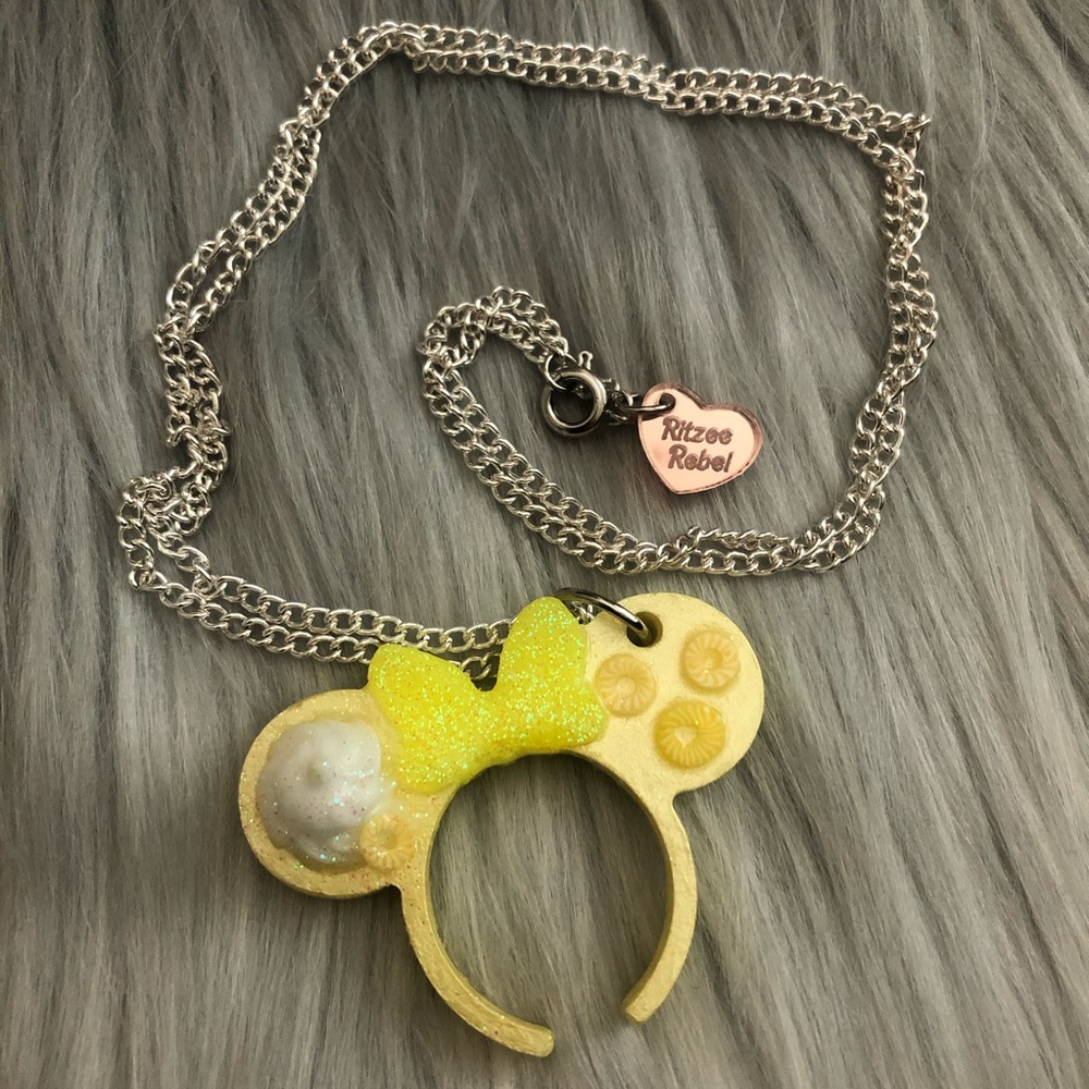 Ritzee Rebel Mouse Ears Pineapple Whip Necklace